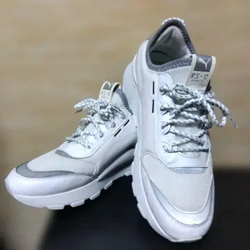 새상품급! 푸마 RS-0 화이트/그레이 스니커즈