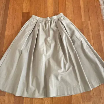 DRESSTERIOR 베이지 플레어 스커트 36