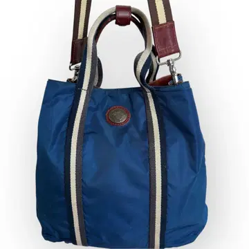 Orobianco 오로비안코 2way 숄더 토트백 블루