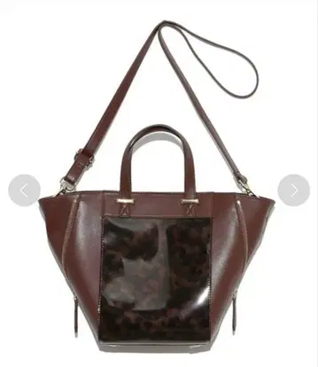 LILY BROWN 릴리 브라운 콤비백 숄더백