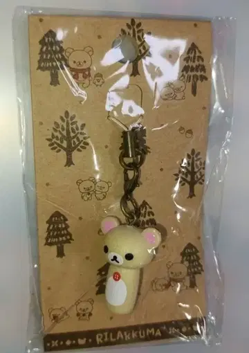 리락쿠마 코리락쿠마 차이로이코구마 코케시 스트랩