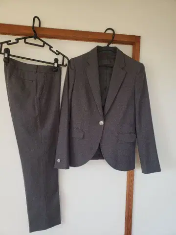 할인 수트 셋업 LESMUES 아오키 앵클 울 혼방 세트 M 사이즈