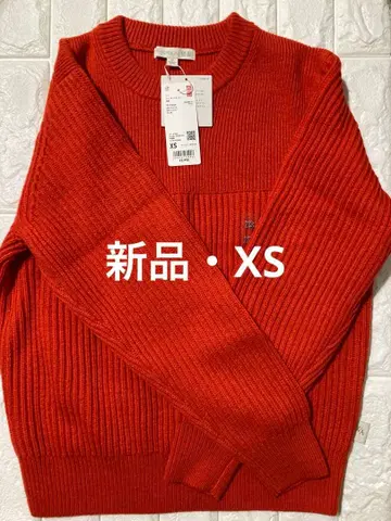 유니클로 JWA 리브 크루넥 스웨터 XS