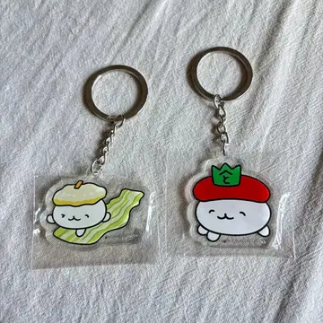[ 레어템 ] [ 미개봉 ] 오슈시다요 아크릴 키링 2개 세트