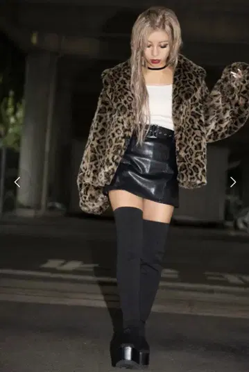 EGOIST 니하이 통굽 부츠 하나부츠