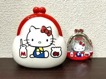 커플 세트 헬로키티 복주머니 저금통 & 코인 케이스 Sanrio