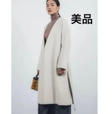 스터링 루어 노카라 V넥 롱 코트