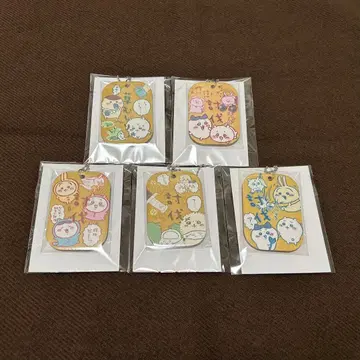 치이카와 노동 플레이트 키링 아크릴 키링 포함