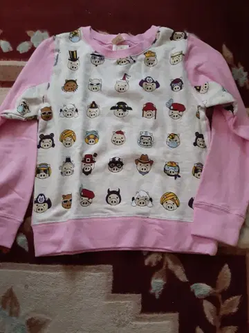 새상품 DSCLUB 트레이닝복 핑크 돼지 패턴 L size3