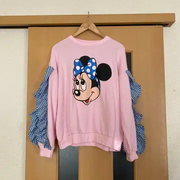 미사용 새상품 시마무라 치마지라 미니 맨투맨 L 여성용