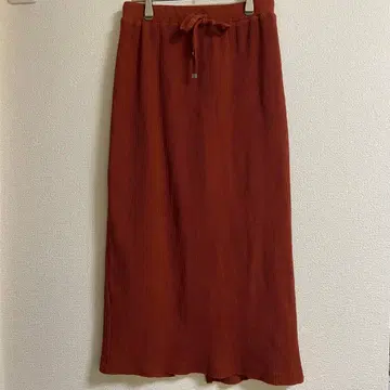 새상품급 사만사 모스 2 리브 니트 롱 스커트 가을/겨울/봄