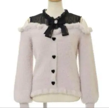 레이어드 스타일 어깨 트임 니트