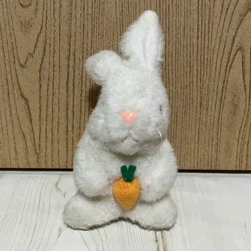 레어 반다이 반려동물 대작전! 미니 반려동물 클럽 토끼 봉제 인형 밀크