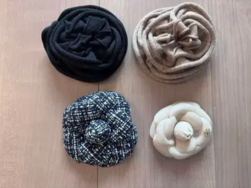 (미사용 새상품) 코사지 4점 (폴 스튜어트, 에포카, 해롯)