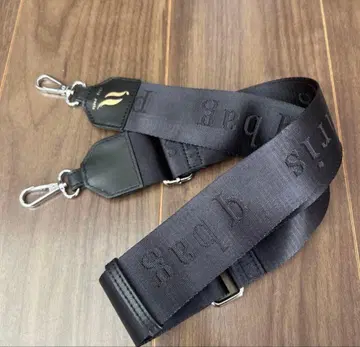 qbag 로고 숄더 벨트