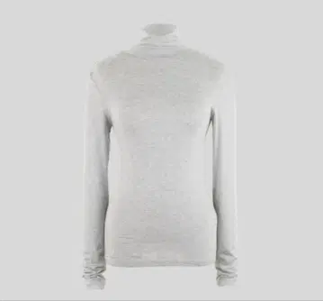 택 포함 미사용 새상품 YONFA 터틀넥 L/S 티 그레이