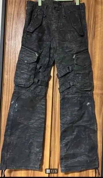 [ CIVARIZE ] 코팅 카고 팬츠
