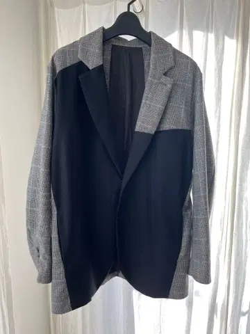 FHINGERIN 글렌체크 테일러드 자켓