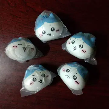 키탄클럽 [ 치이카와 얼굴 스퀴즈 하치와레 ] 스퀴즈 전 5종 세트