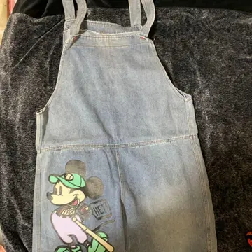 데님 오버롤 L사이즈