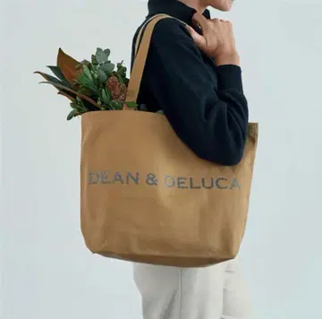 DEAN&DELUCA 차리티 토트 2 2025 카페오레 L 사이즈