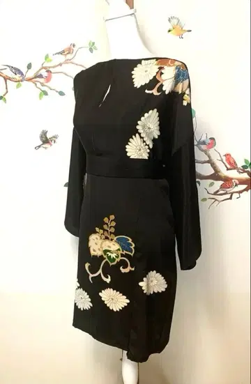 기모노 토메소데 리메이크 원피스