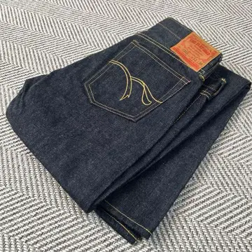 [ 새상품 ] 플랫 헤드 F310 셀비치 데님 W32 L36