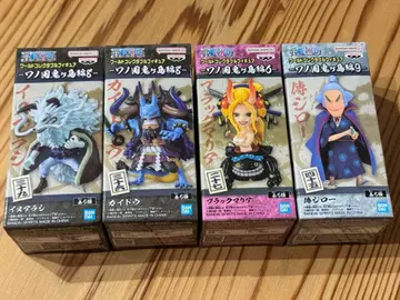 원피스 월드 컬렉션 피규어 미개봉 4체 세트 이누아라시만 상자 하자