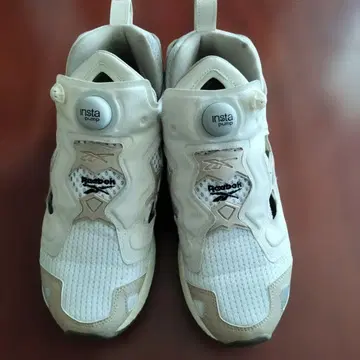Reebok Insta Pump 화이트 스니커즈