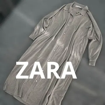새상품 ZARA 자라 니트 원피스 모카 브라운