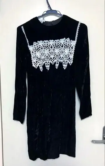 USED 구제 의류 벨로아 원피스