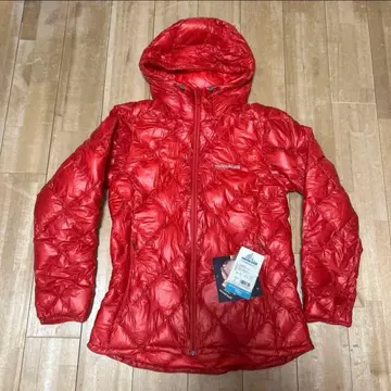 montbell 스페리오 다운 후드티 색상: 토마토