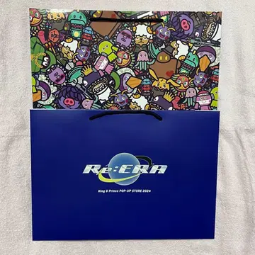 King & Prince POPUP Re:ERA 쇼핑백 로고 캐릭터