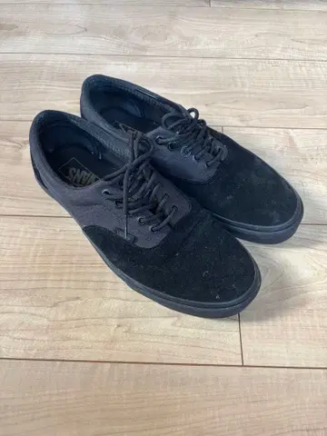 Vans ERA 블랙 스웨이드 스니커즈