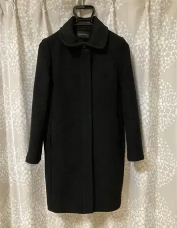 새상품급 어반 리서치 울 블랙 롱 코트 미들 코트