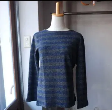 미사용 새상품 택 포함 Saraxjiji 사라지지 보더 니트 티셔츠