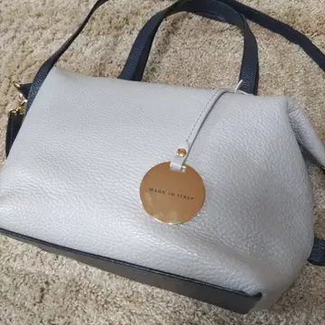 BEVINI 콤비 컬러가 멋진 천연 가죽 이탈리아제