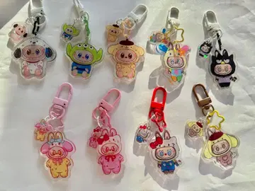 러브브 x 캐릭터 아크릴 키링 9세트