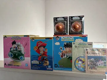 7개 세트 제일복권 드래곤볼 SNAP 피규어