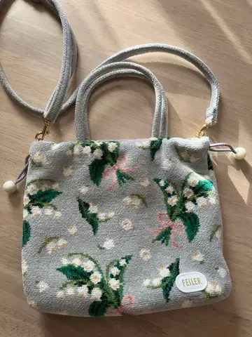 미사용 페이러 퓨르 뮈게 복조리 숄더백