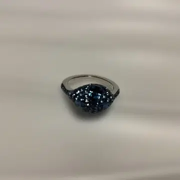 스와로브스키 딥 블루 링