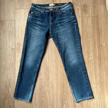 YANUK 릴랙스드 슬림 데님 팬츠 KAY 사이즈 25