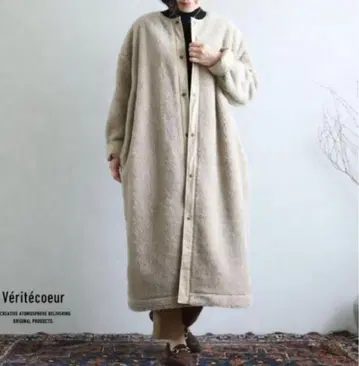 Veritecoeur(베리떼꾸르) 리버서블 플리스 코트