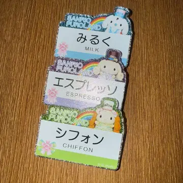 산리오 퓨로랜드 캐릭터 명찰 배지 시나모롤 20주년