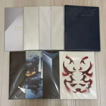 Snow Man 스노우맨 역대 팜플렛 9권