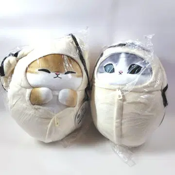 3종 세트 모프 샌드 카키냥 BIG 봉제 인형 2종 코로코로 클리너