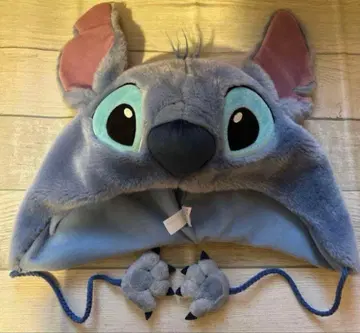 스티치 귀달이 플리스 후드 한번 사용한 새상품급