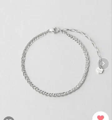 Jouete 레이어드 실버 팔찌