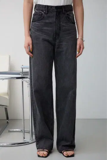 AZUL BY MOUSSY AZUL DENIM 하이웨스트 와이드 데님