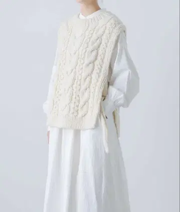 카구레 페루 아란 니트 베스트